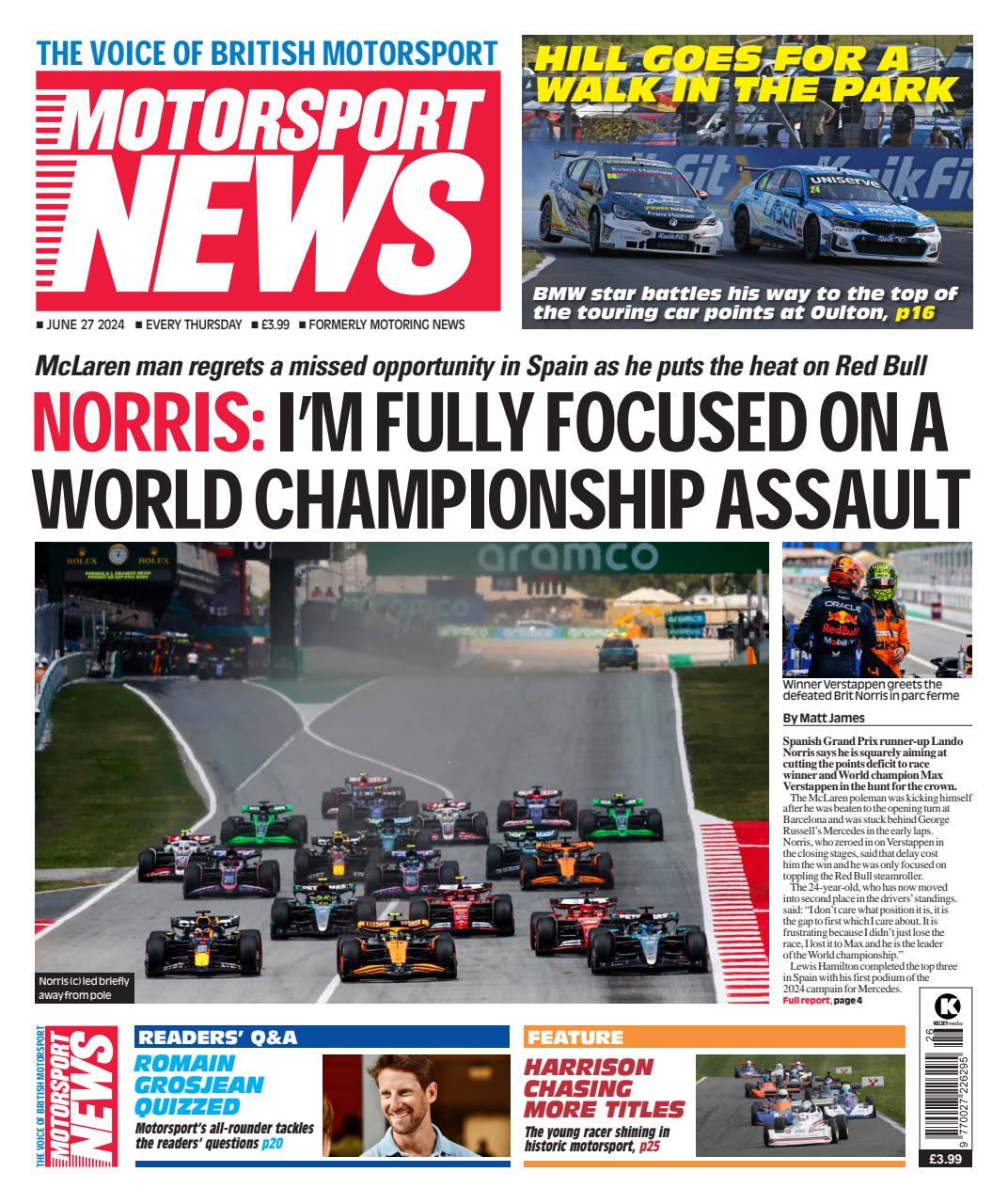 Motorsport News Preview Pages