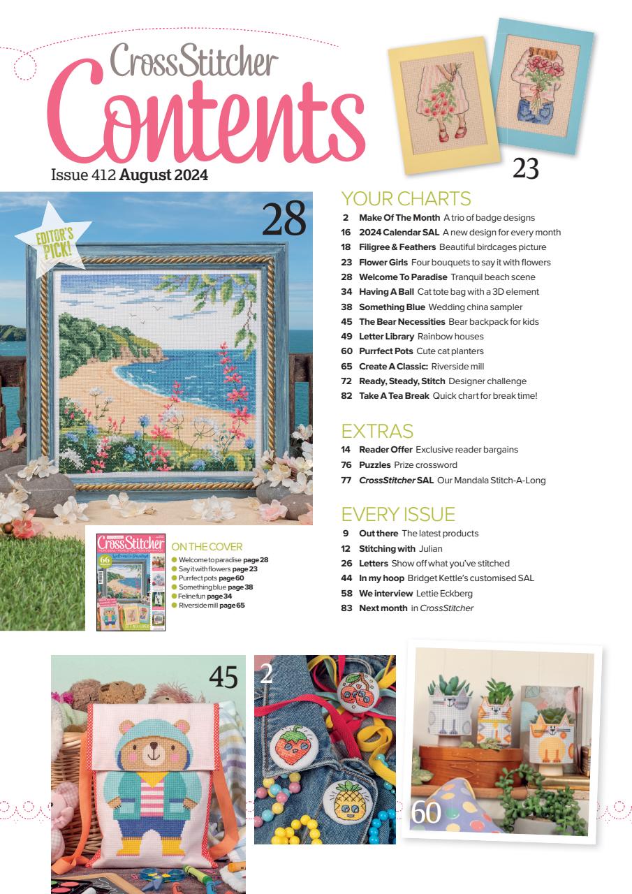 CrossStitcher Preview Pages