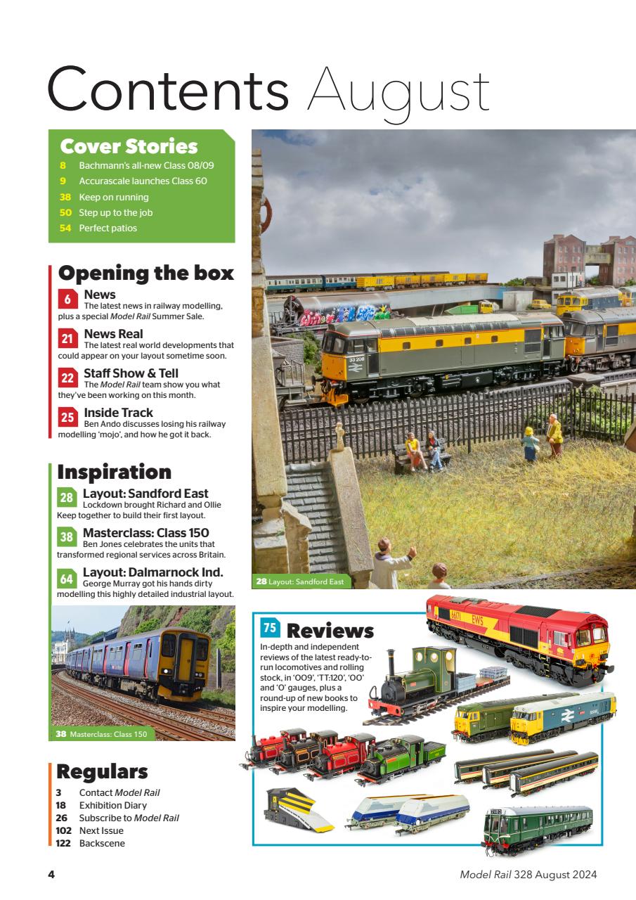 Model Rail Preview Pages
