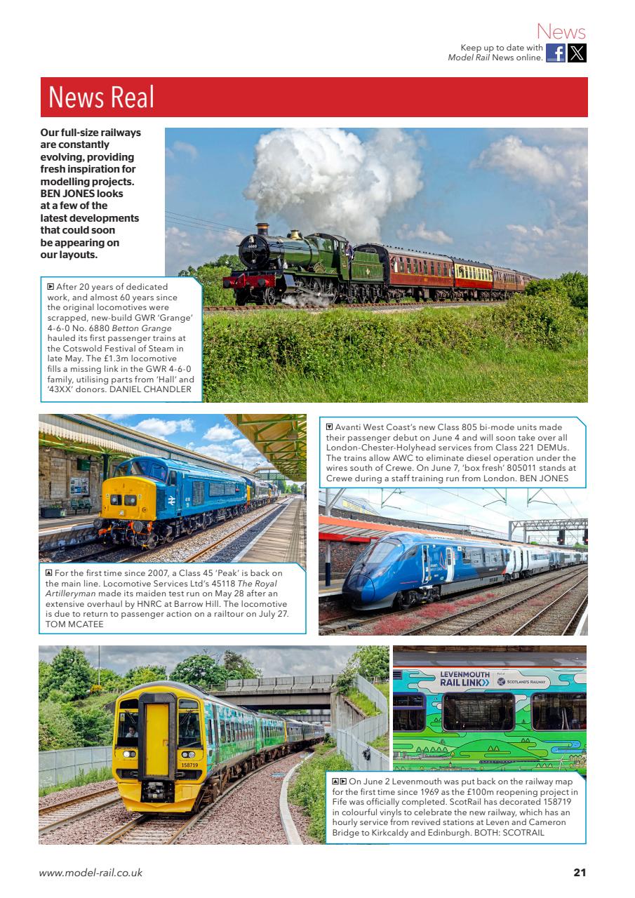 Model Rail Preview Pages