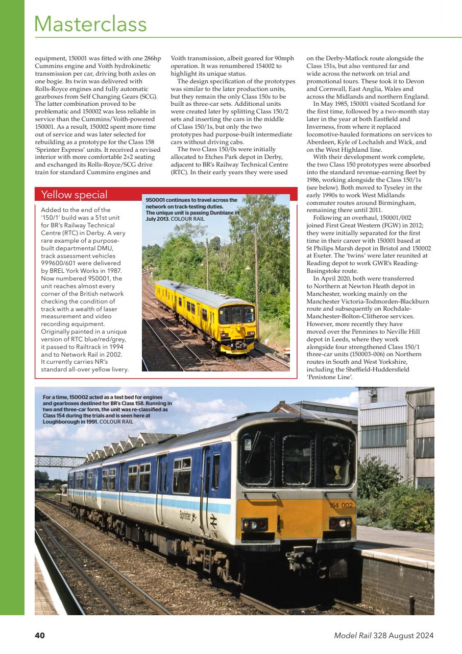 Model Rail Preview Pages