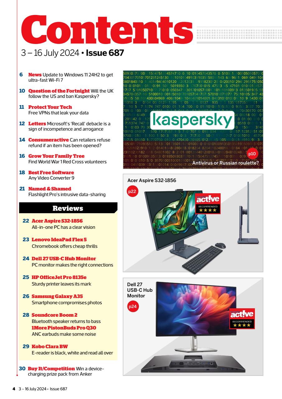 Computer Active Preview Pages