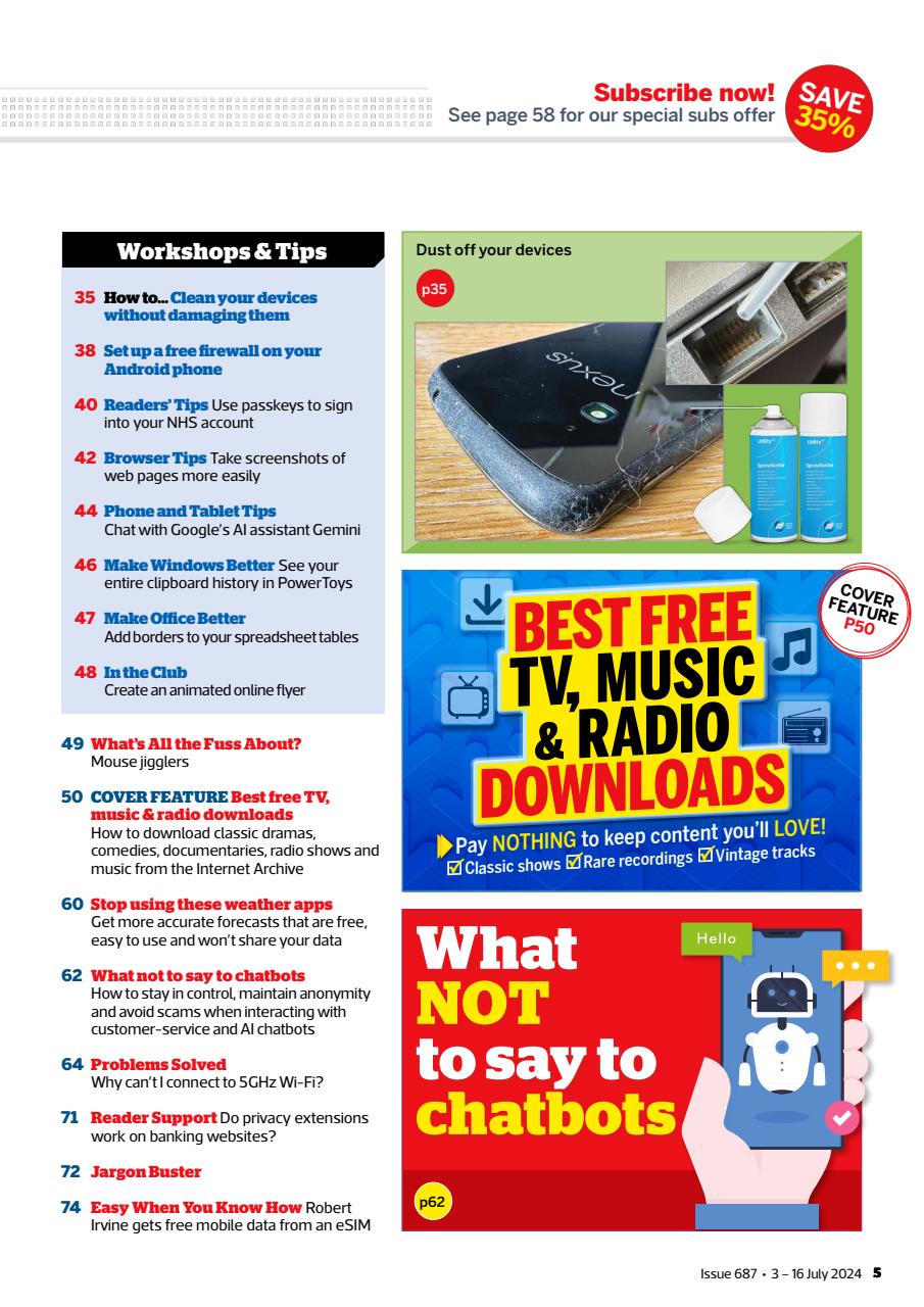 Computer Active Preview Pages