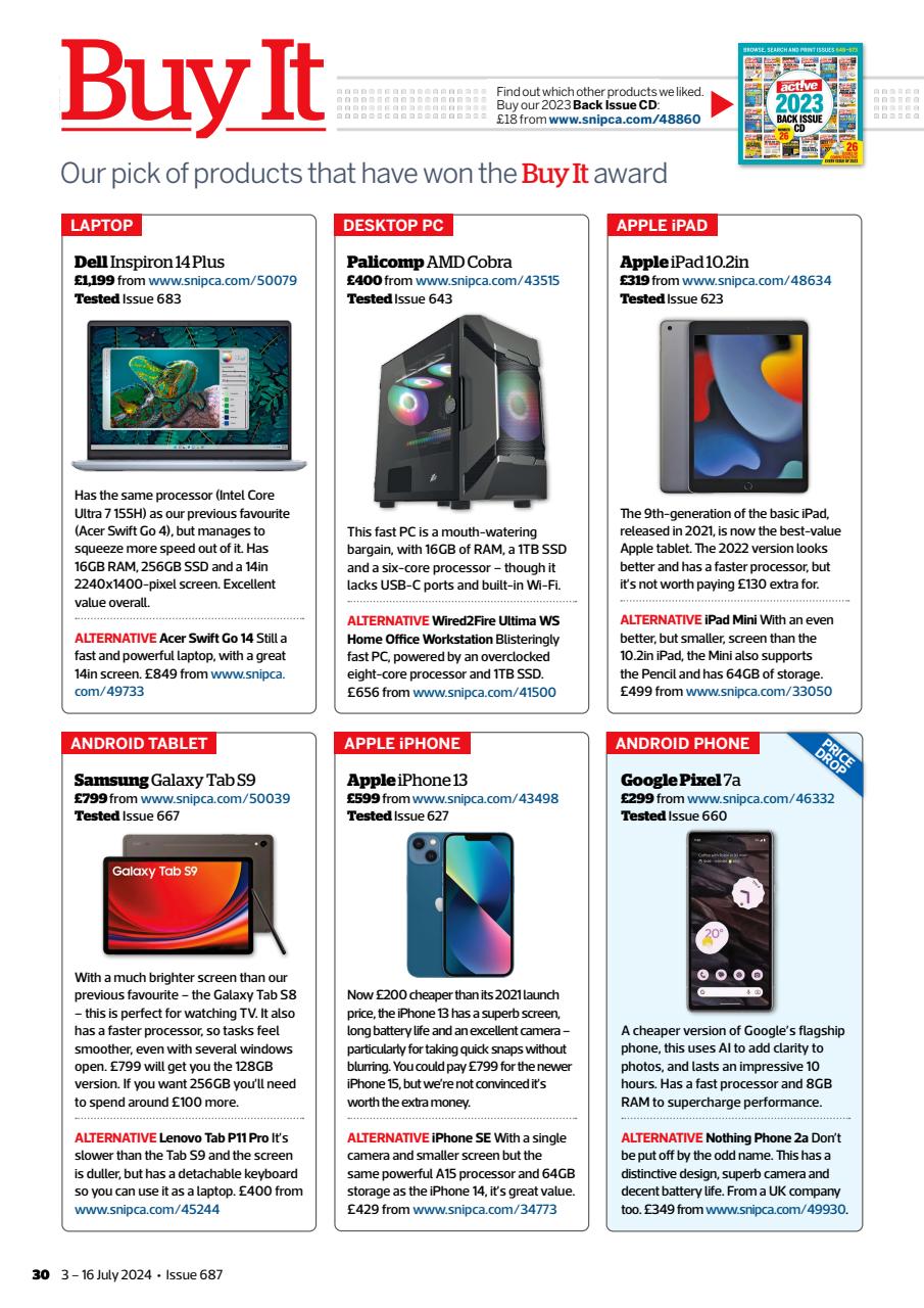 Computer Active Preview Pages