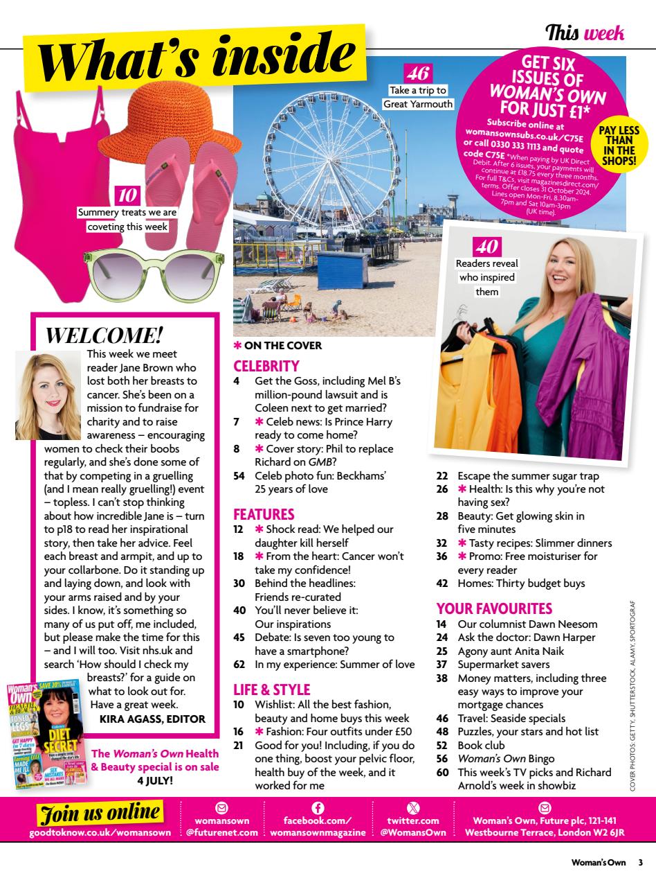 Woman's Own Preview Pages