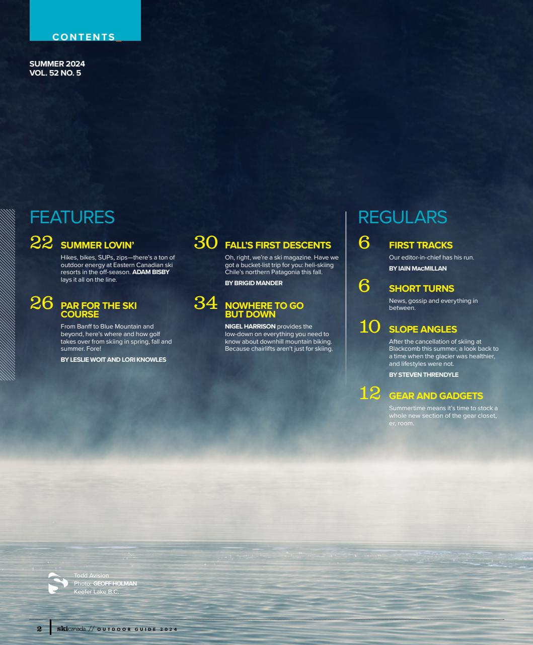 Ski Canada Preview Pages