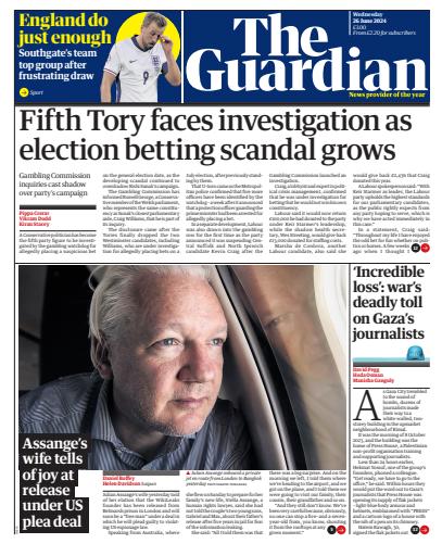 The Guardian Newspaper issue 