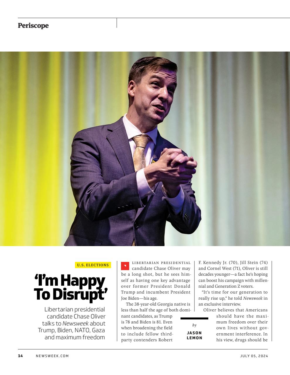 Newsweek International Preview Pages