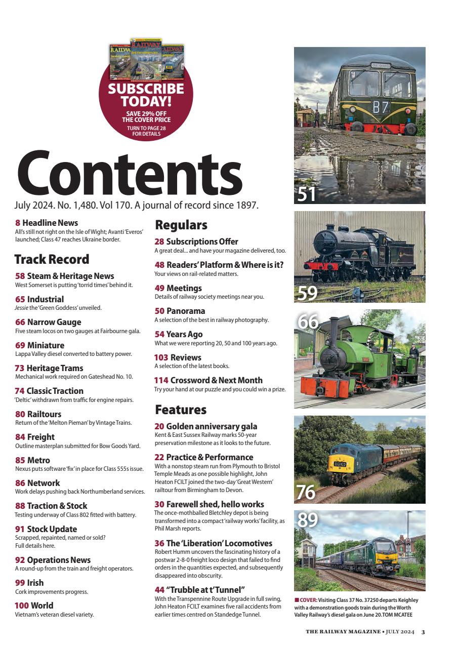 Railway Magazine Preview Pages
