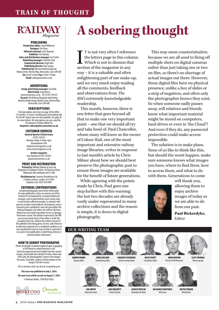 Railway Magazine Preview Pages