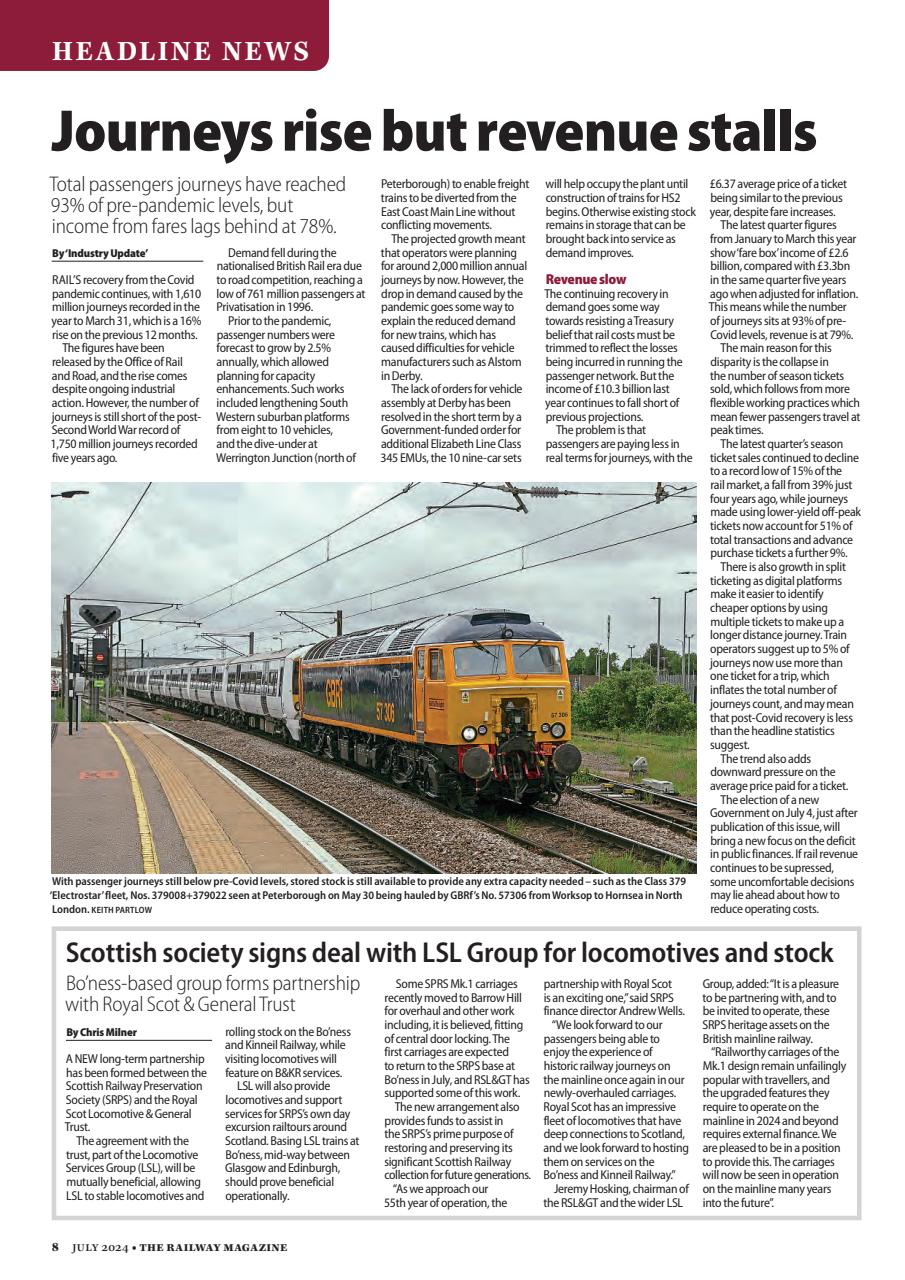 Railway Magazine Preview Pages