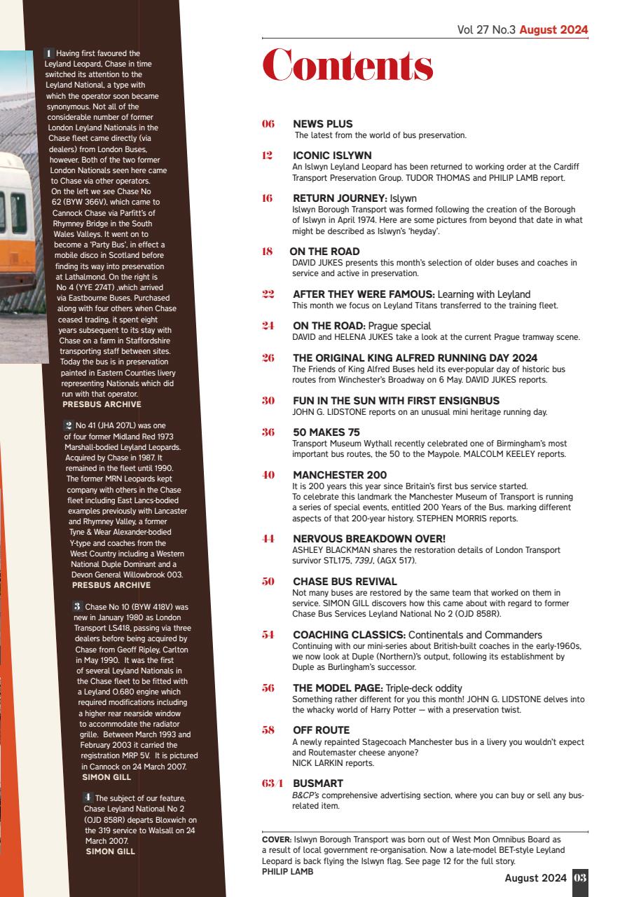 Bus & Coach Preservation Preview Pages