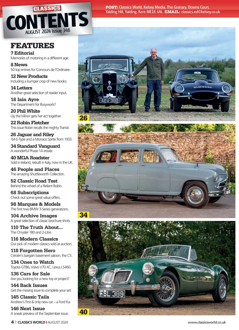 Classics World Preview Pages