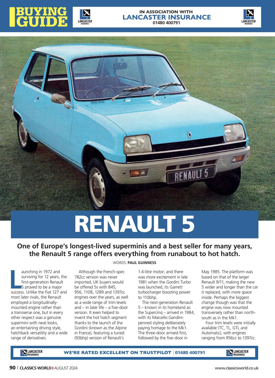 Classics World Preview Pages