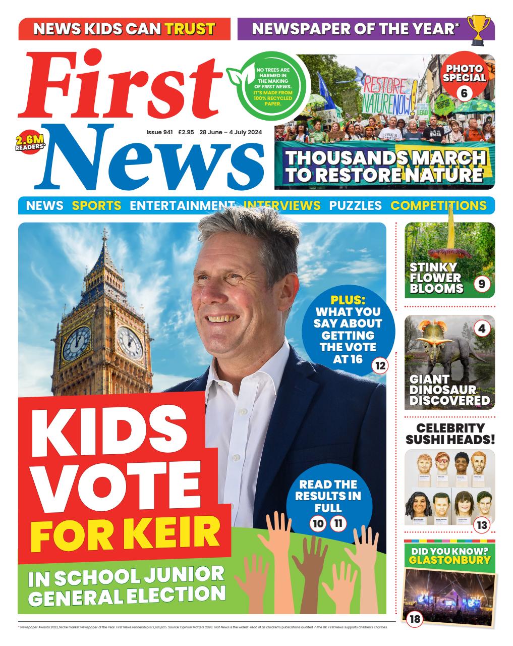 First News Preview Pages