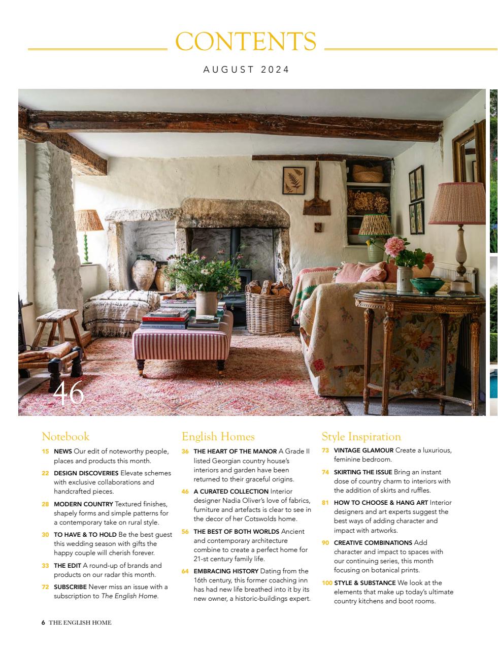 The English Home Preview Pages