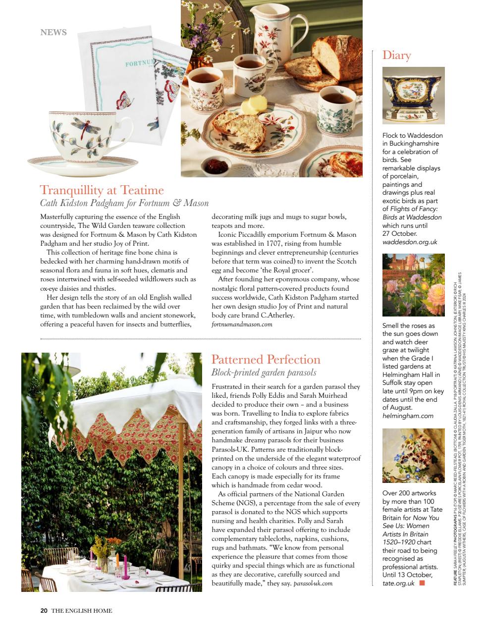 The English Home Preview Pages