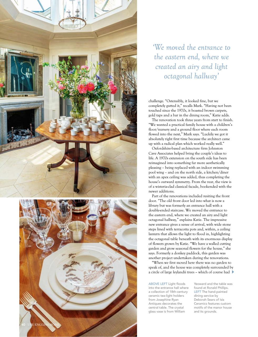 The English Home Preview Pages