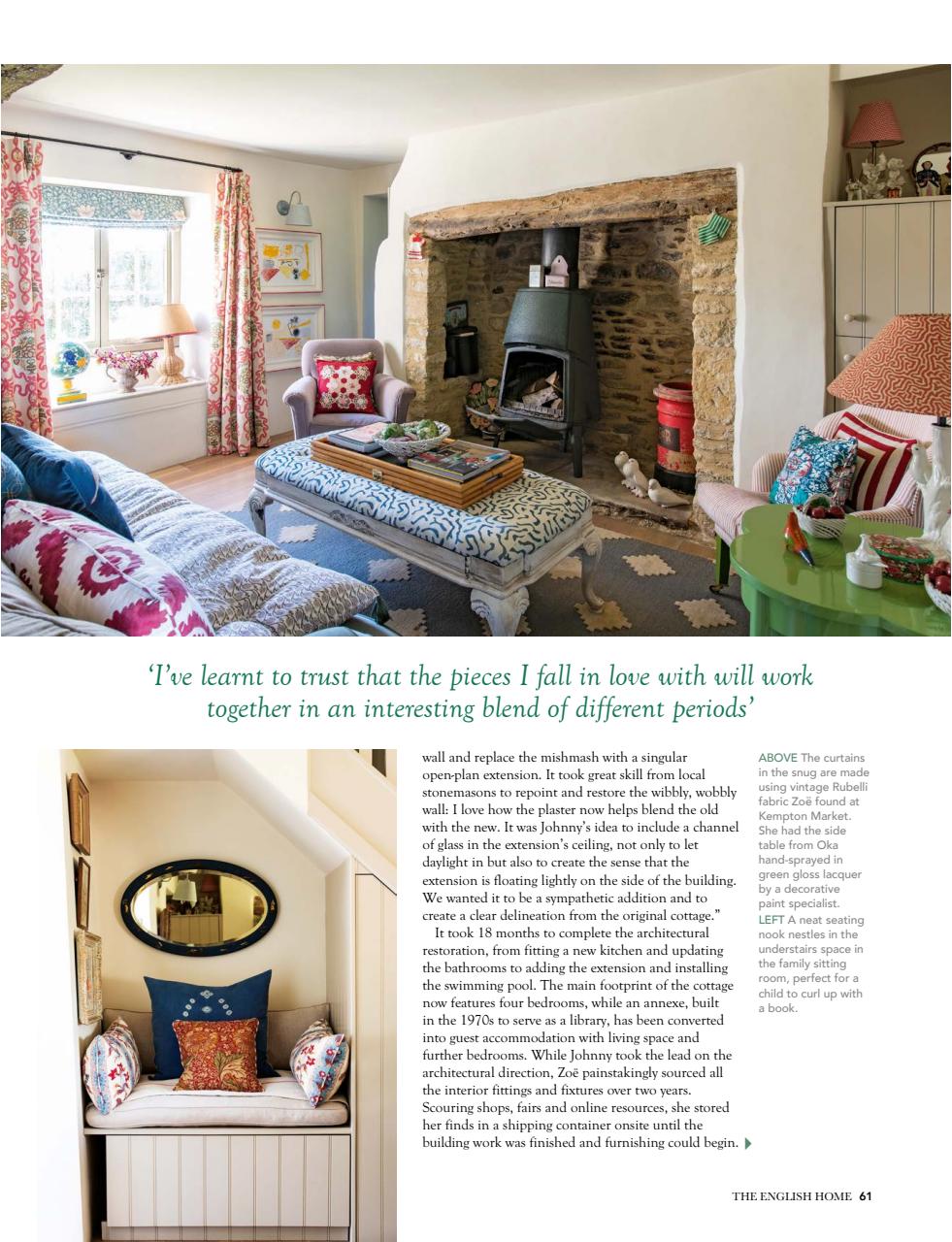 The English Home Preview Pages