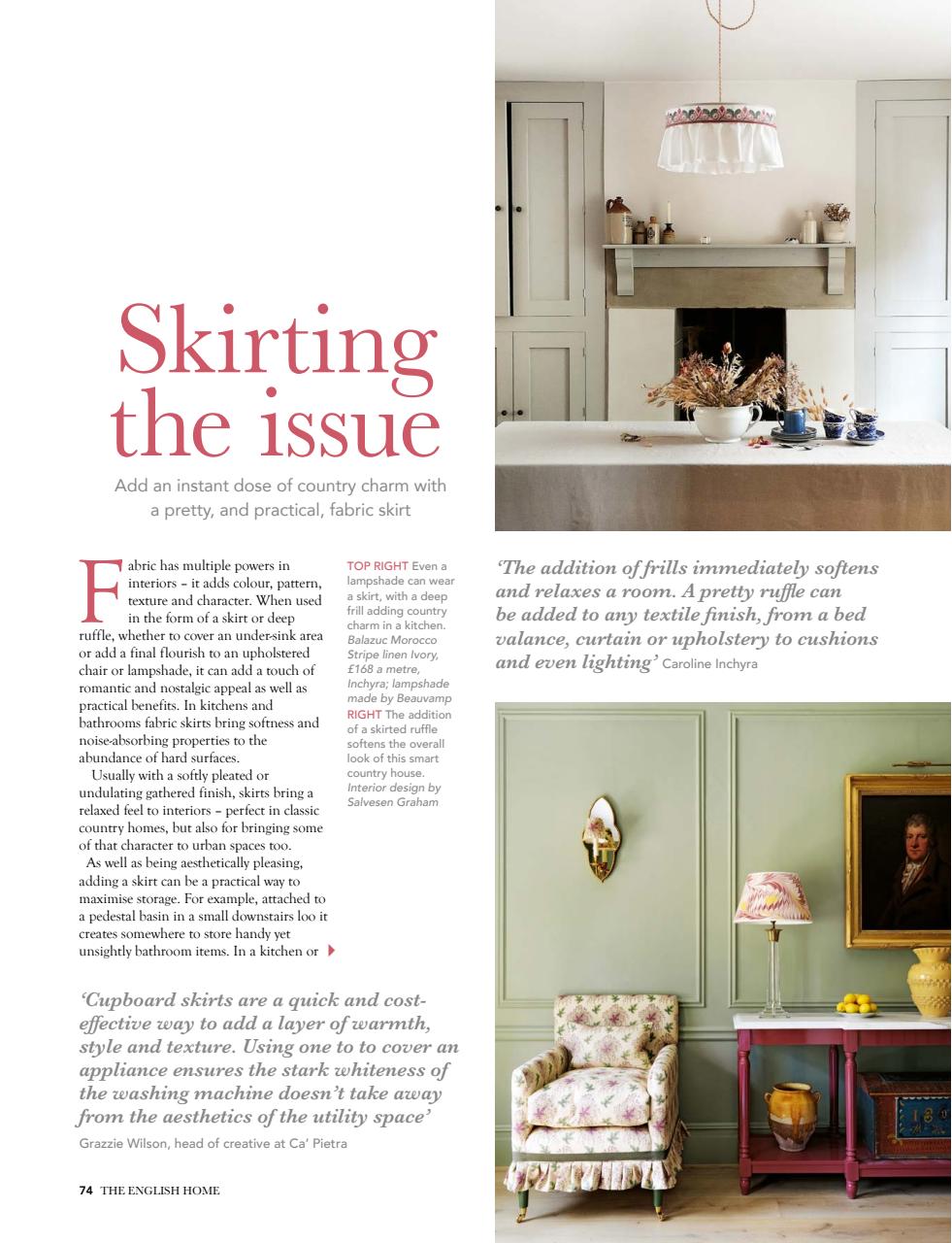 The English Home Preview Pages