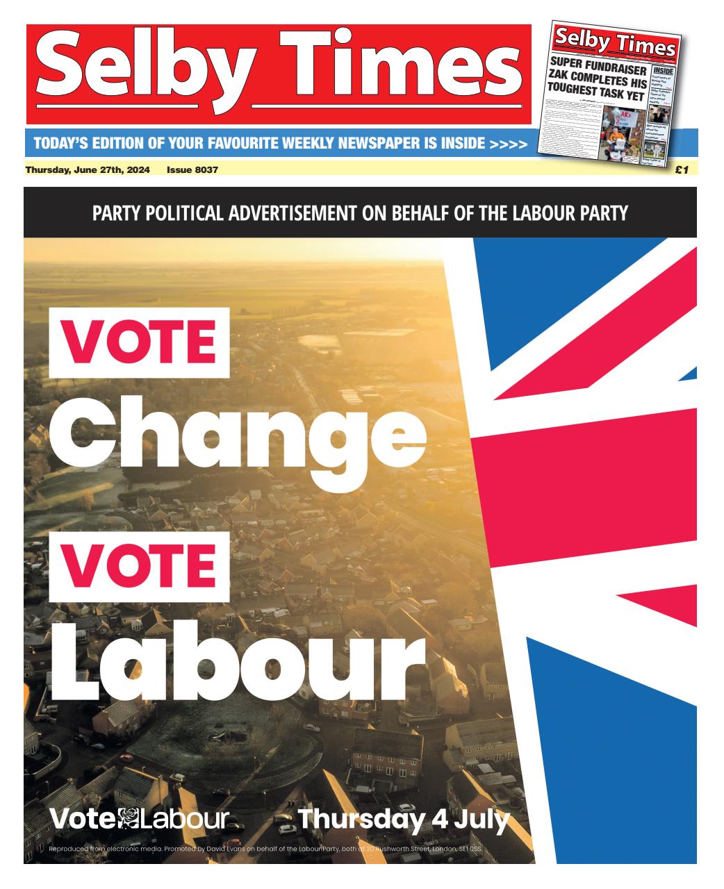 Selby Times Preview Pages