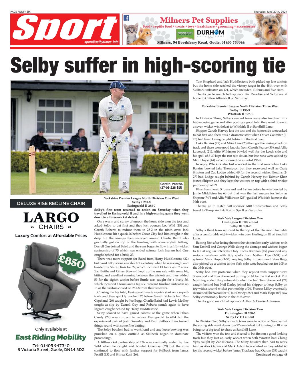 Selby Times Preview Pages