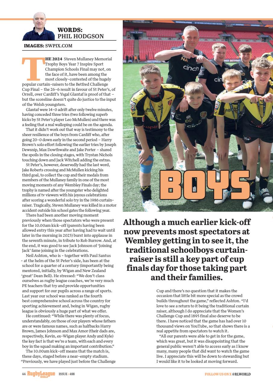 Rugby League World Preview Pages