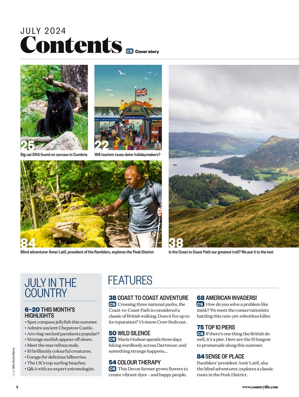 BBC Countryfile Magazine Preview Pages