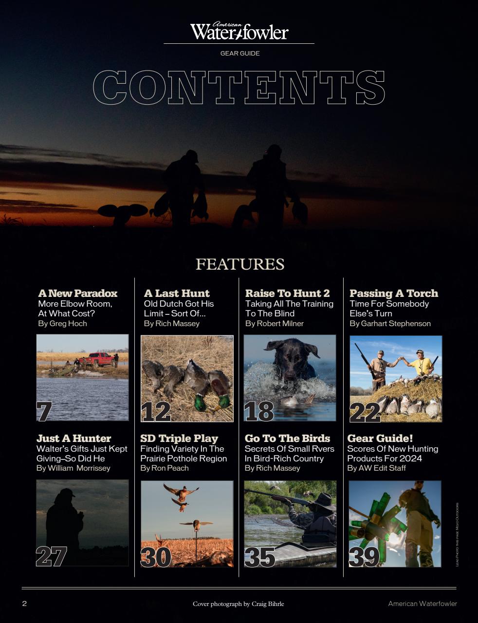 American Waterfowler Preview Pages