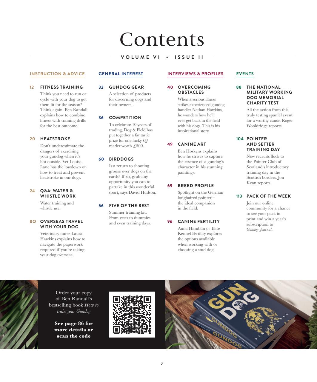 Gundog Journal Preview Pages