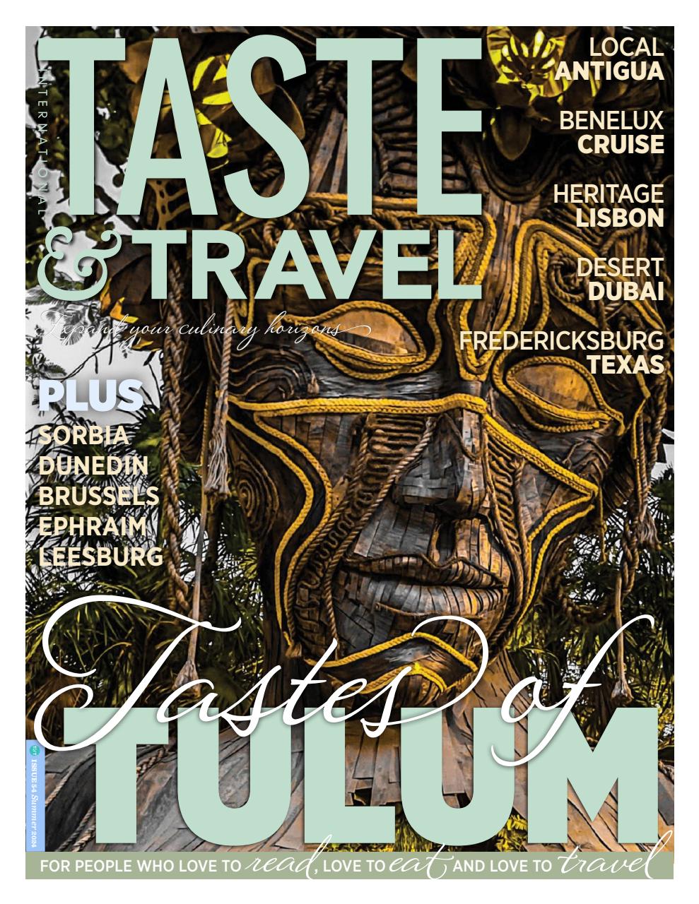 Taste & Travel International Preview Pages
