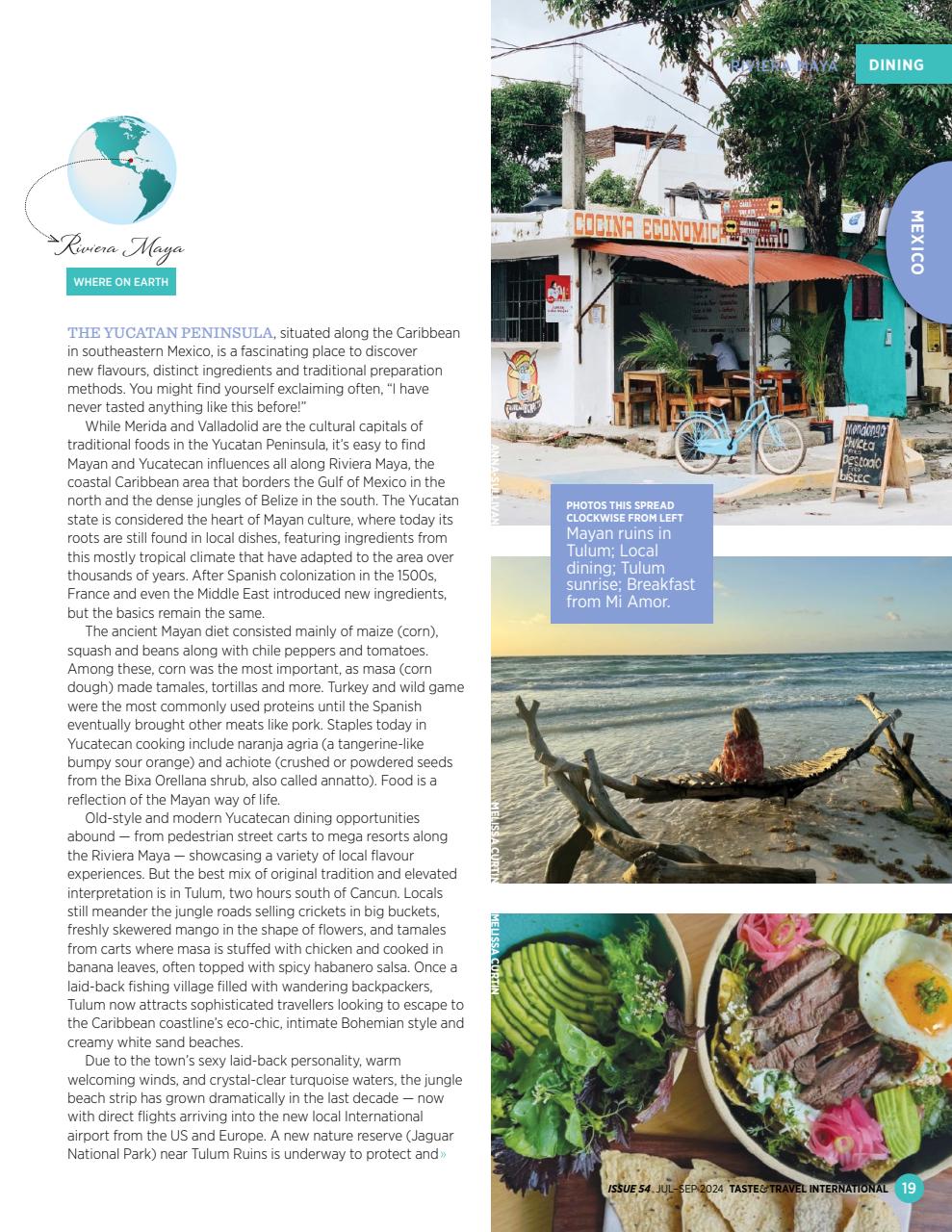 Taste & Travel International Preview Pages