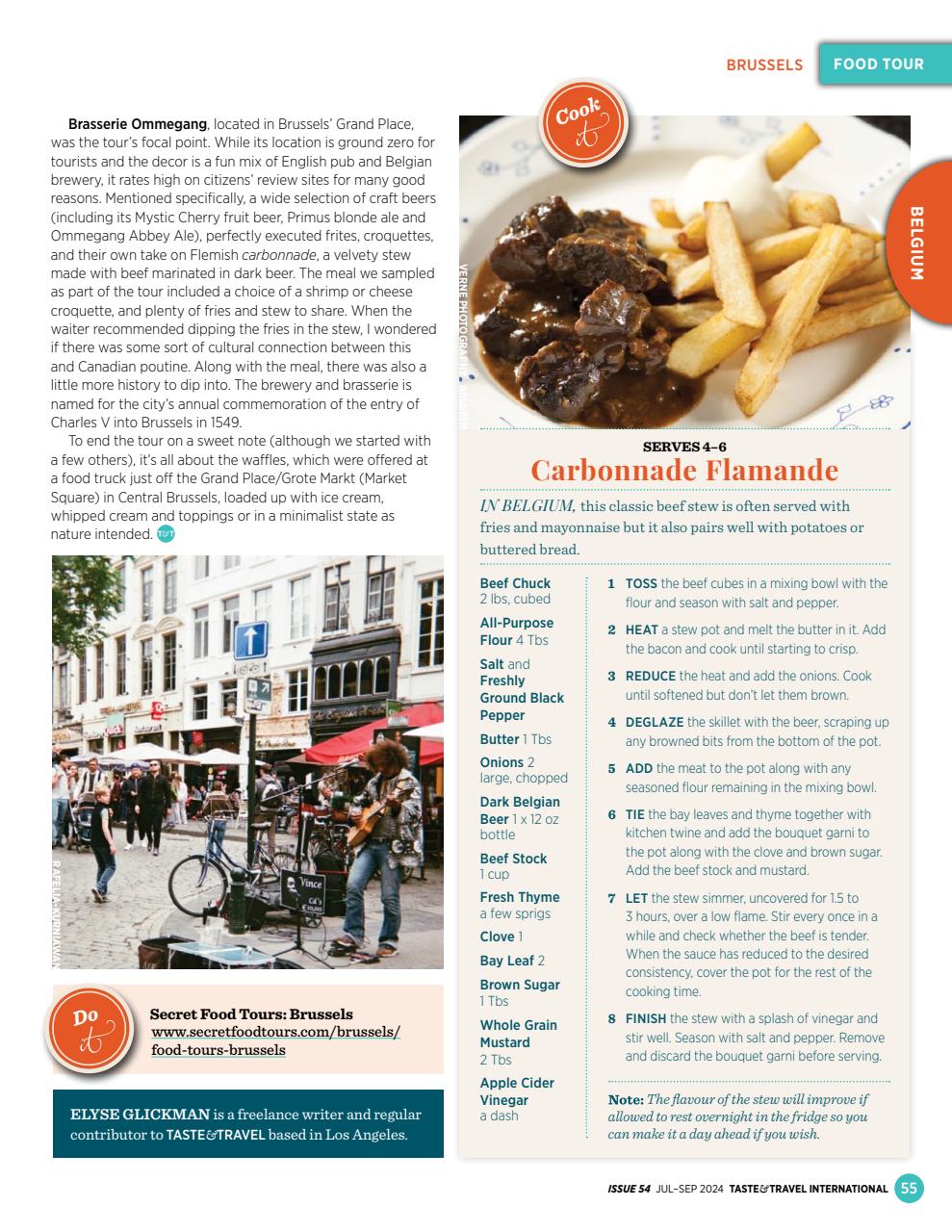 Taste & Travel International Preview Pages