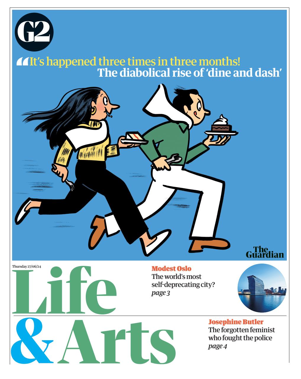 The Guardian Newspaper Preview Pages