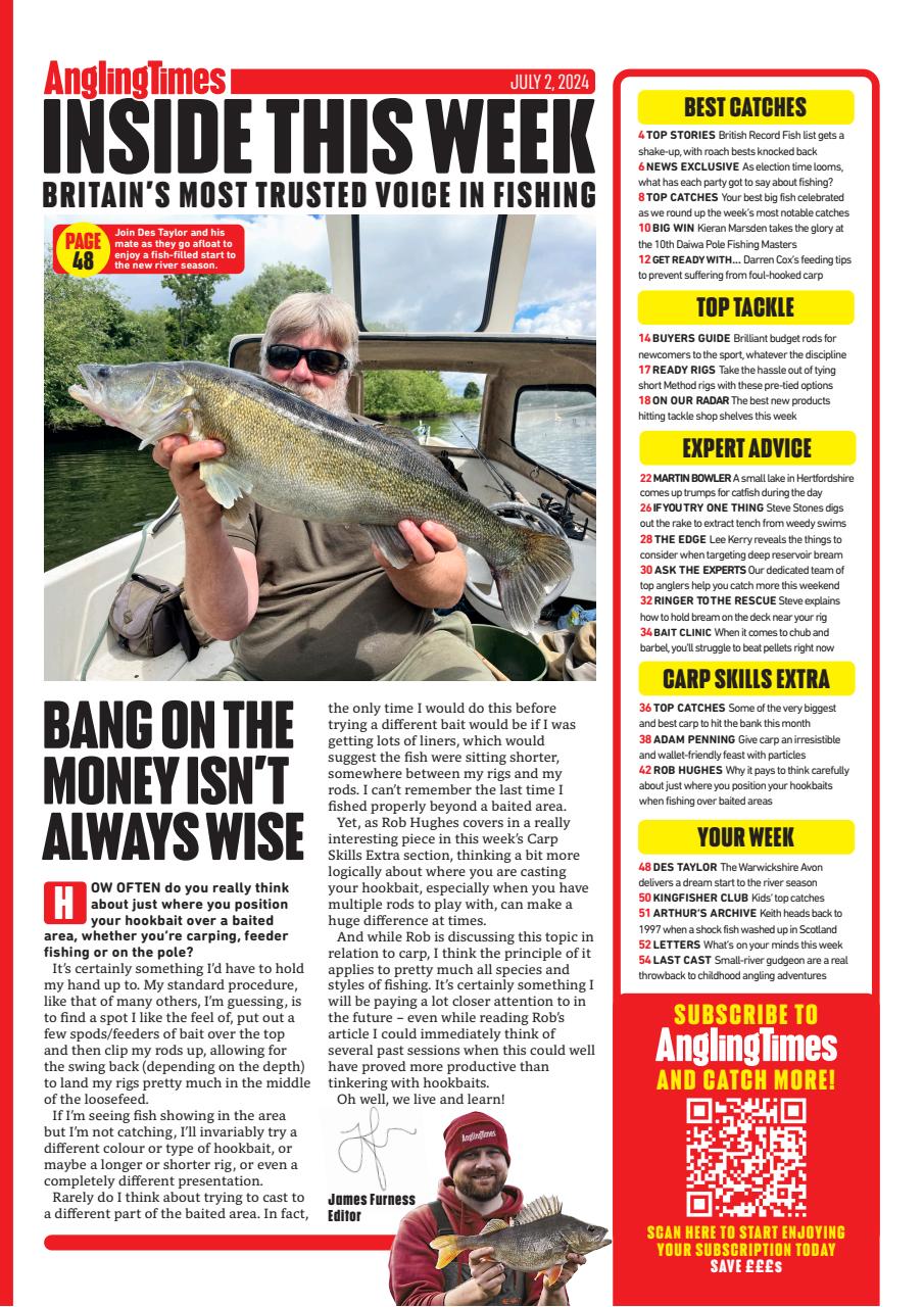 Angling Times Preview Pages