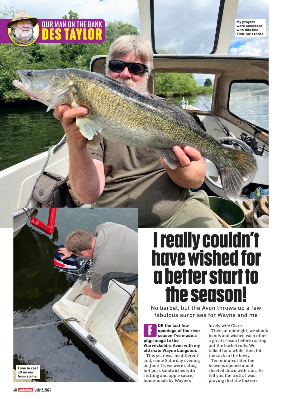 Angling Times Preview Pages