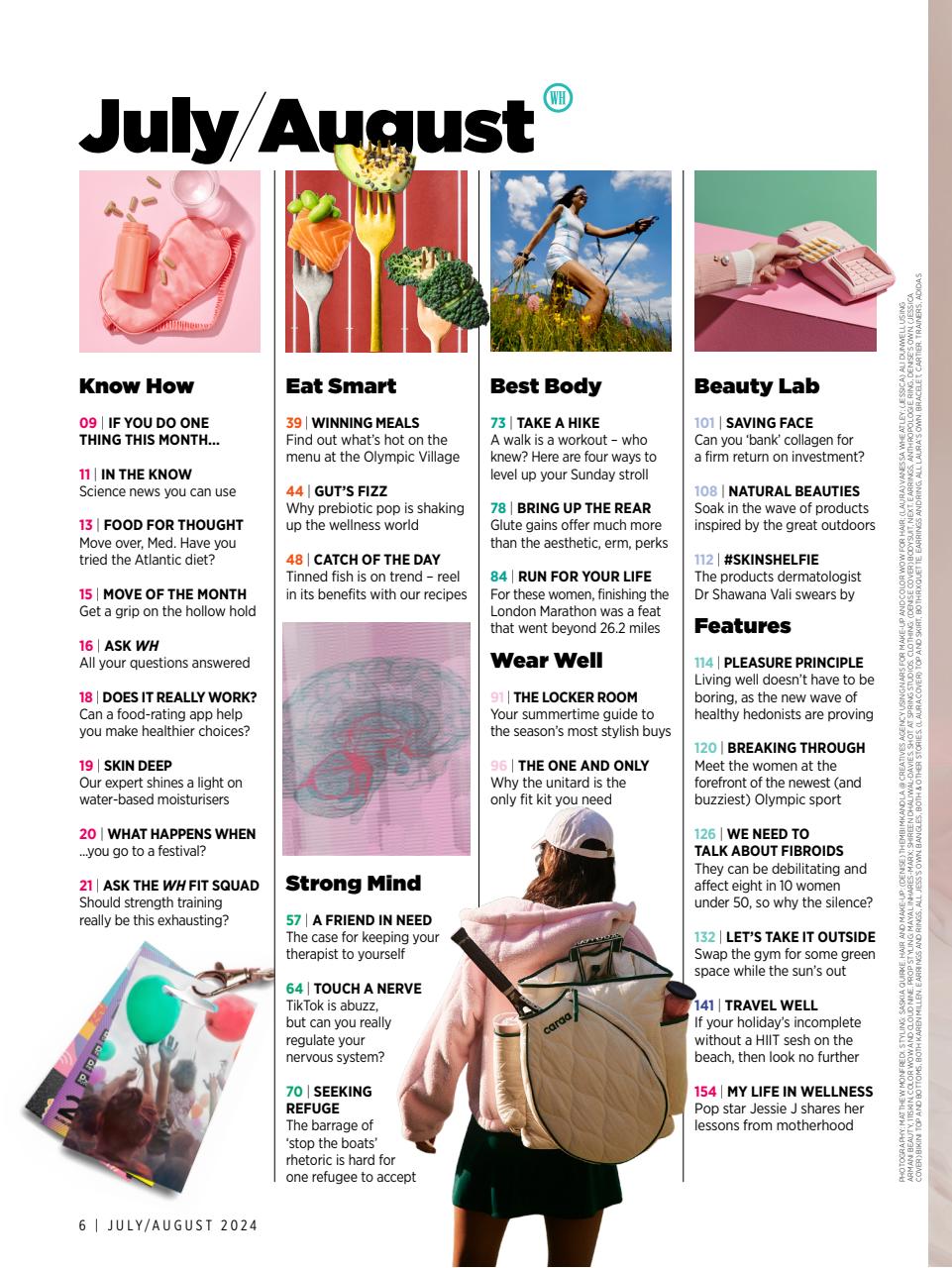 Women's Health Preview Pages