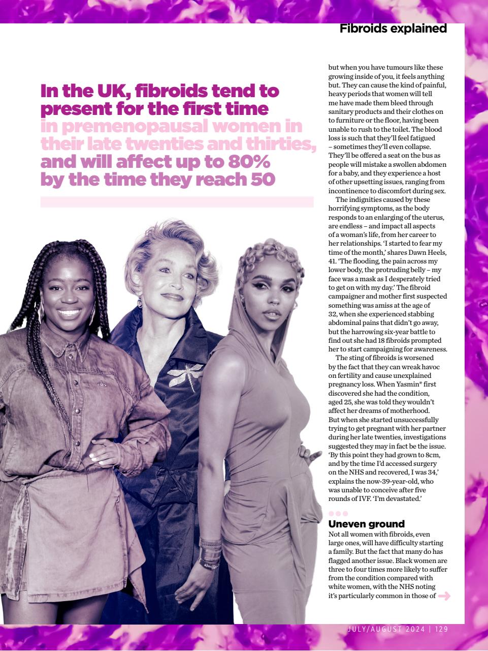 Women's Health Preview Pages