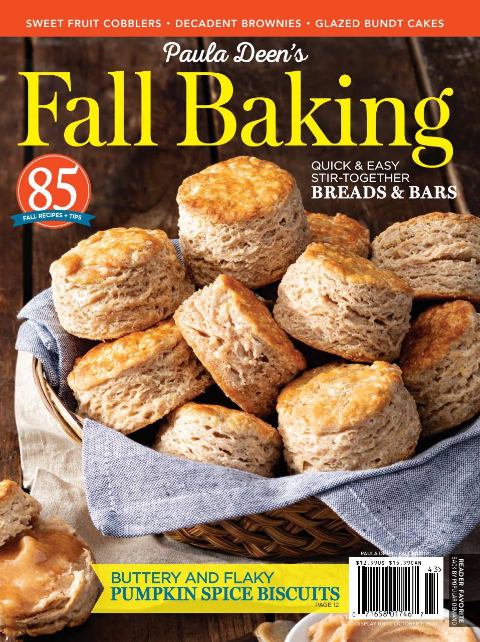 Cooking with Paula Deen Magazine - Fall Baking 2024 Special Issue