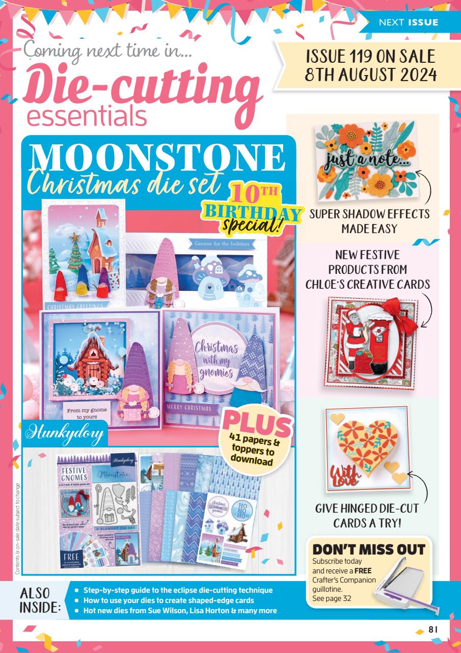 Die-Cutting Essentials Preview Pages