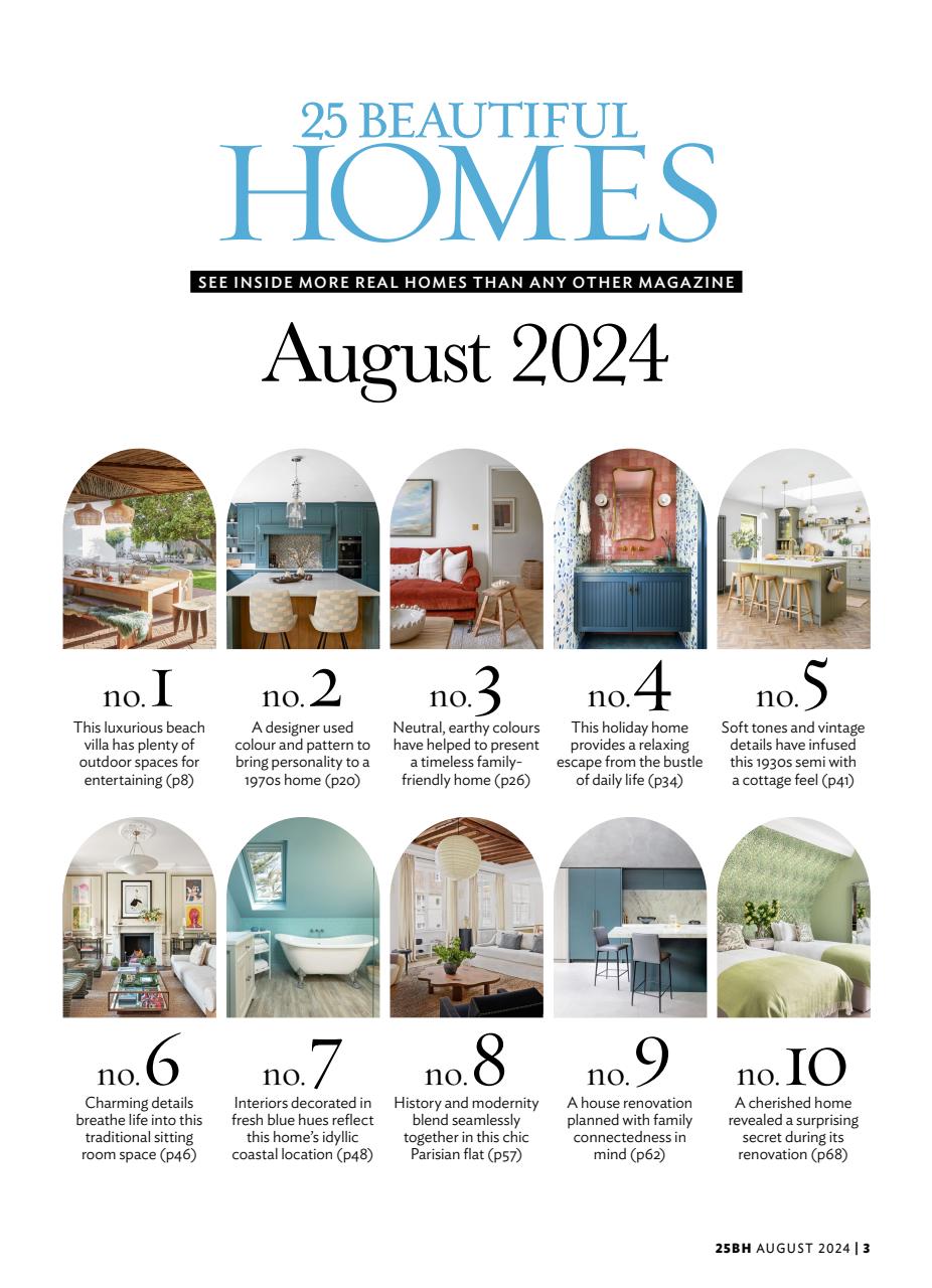 25 Beautiful Homes Preview Pages