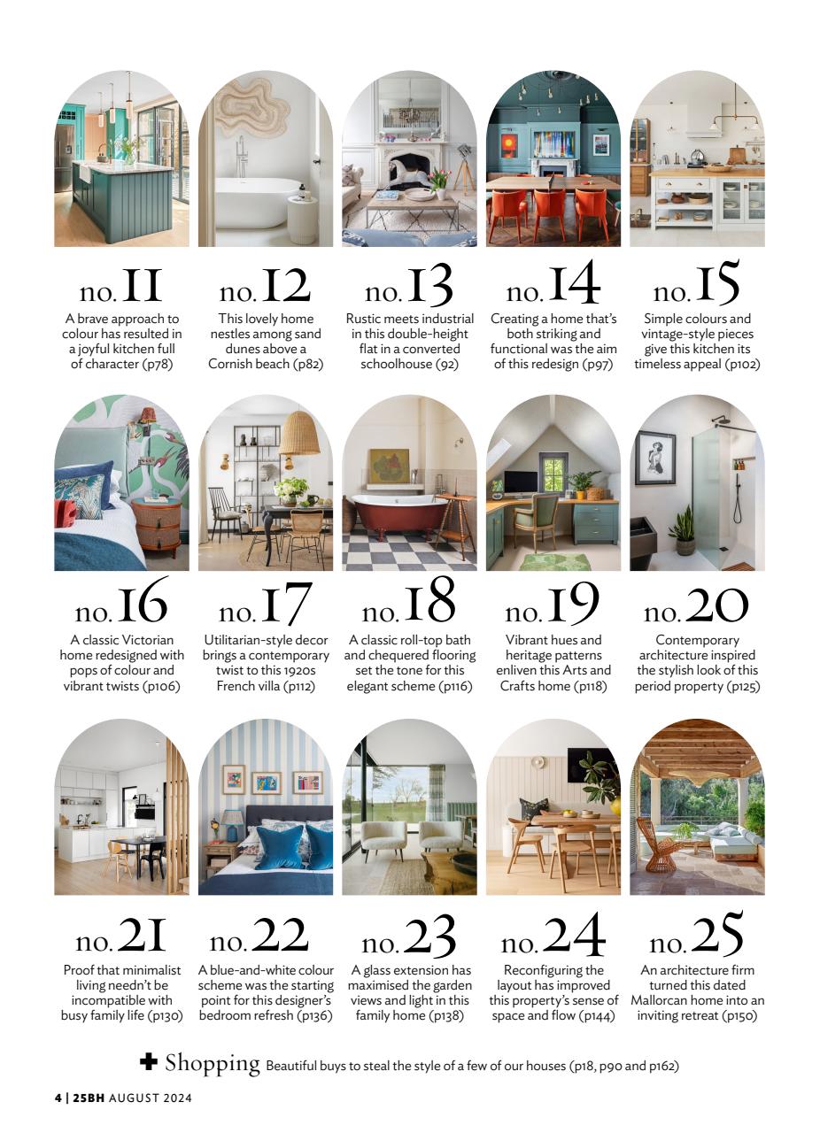 25 Beautiful Homes Preview Pages