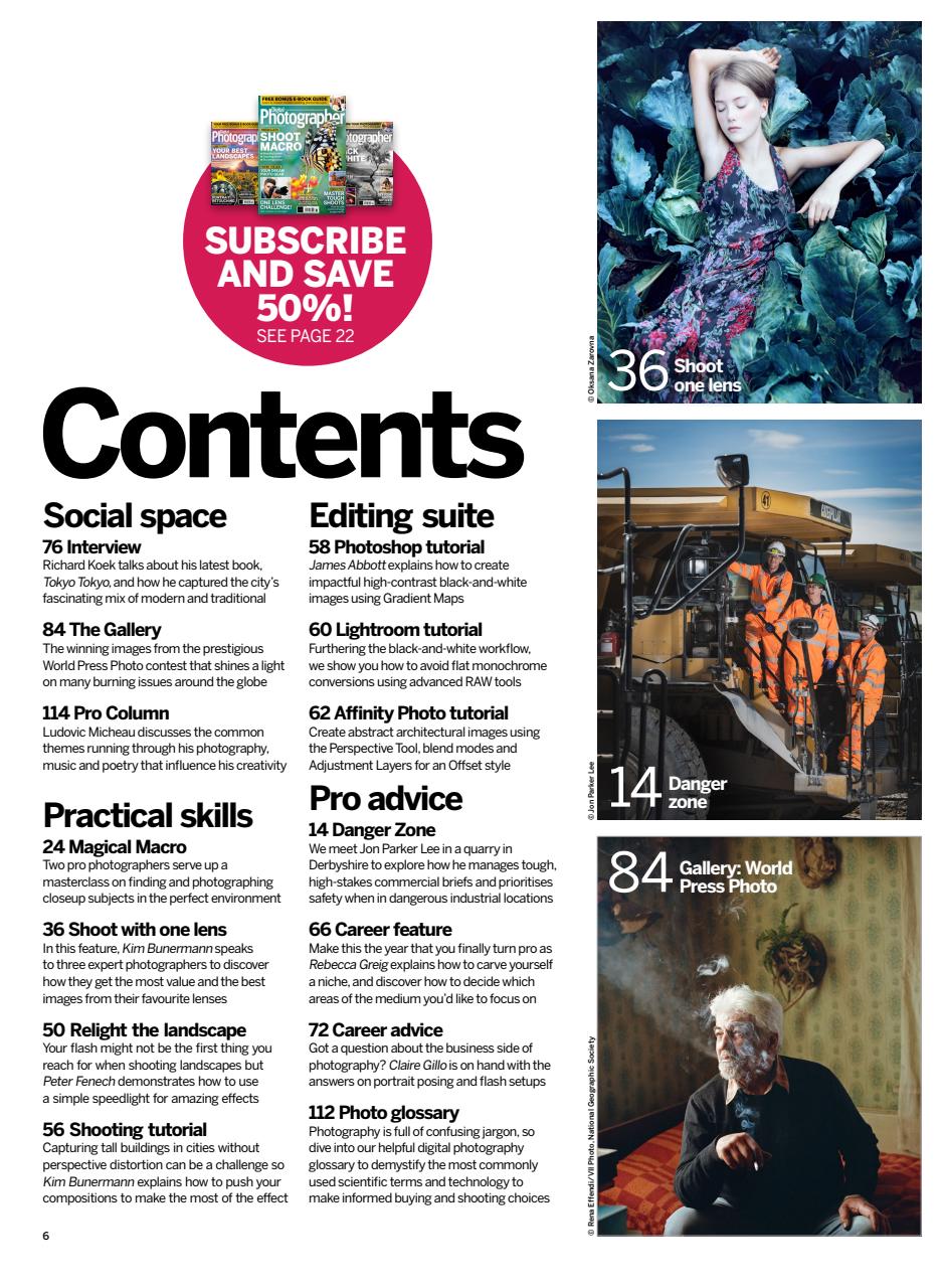 Digital Photographer Preview Pages