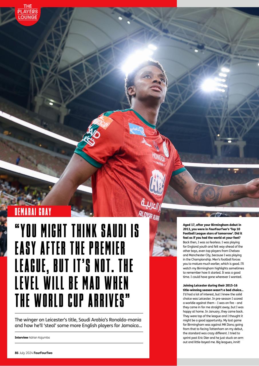 FourFourTwo Magazine - July 2024 Back Issue