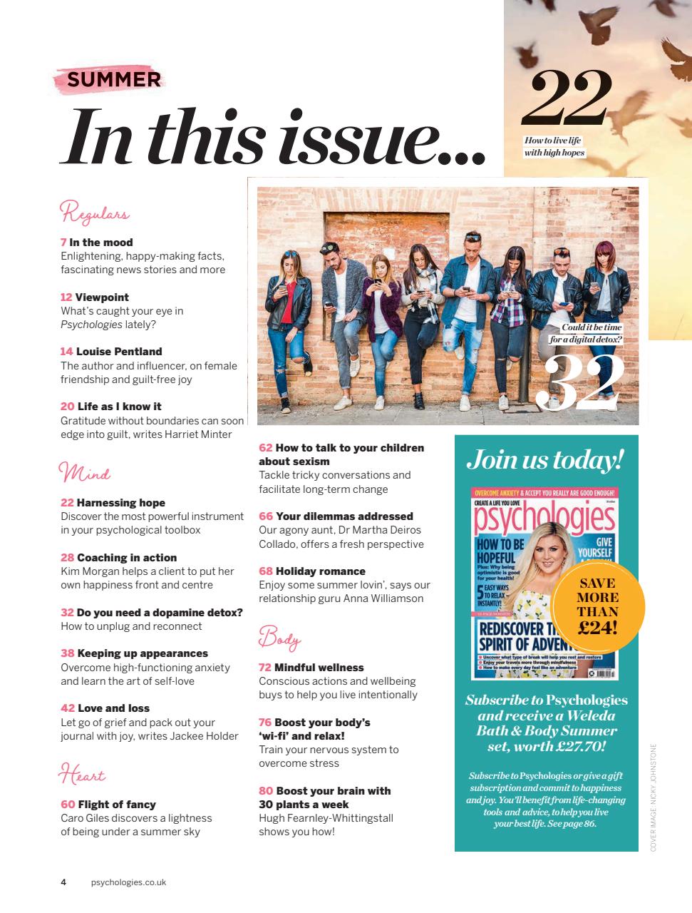 Psychologies Preview Pages