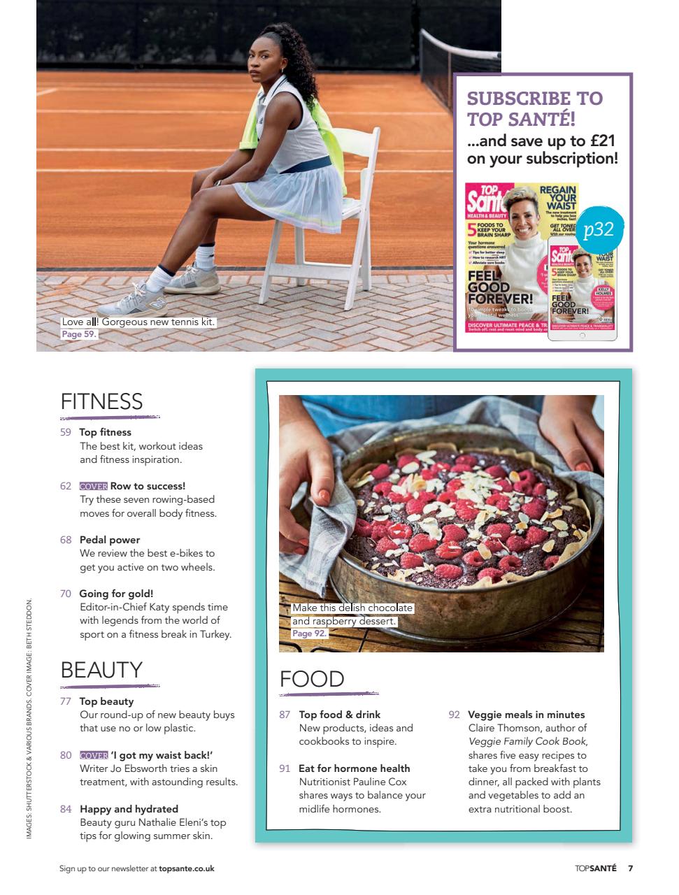 Top Sante Preview Pages