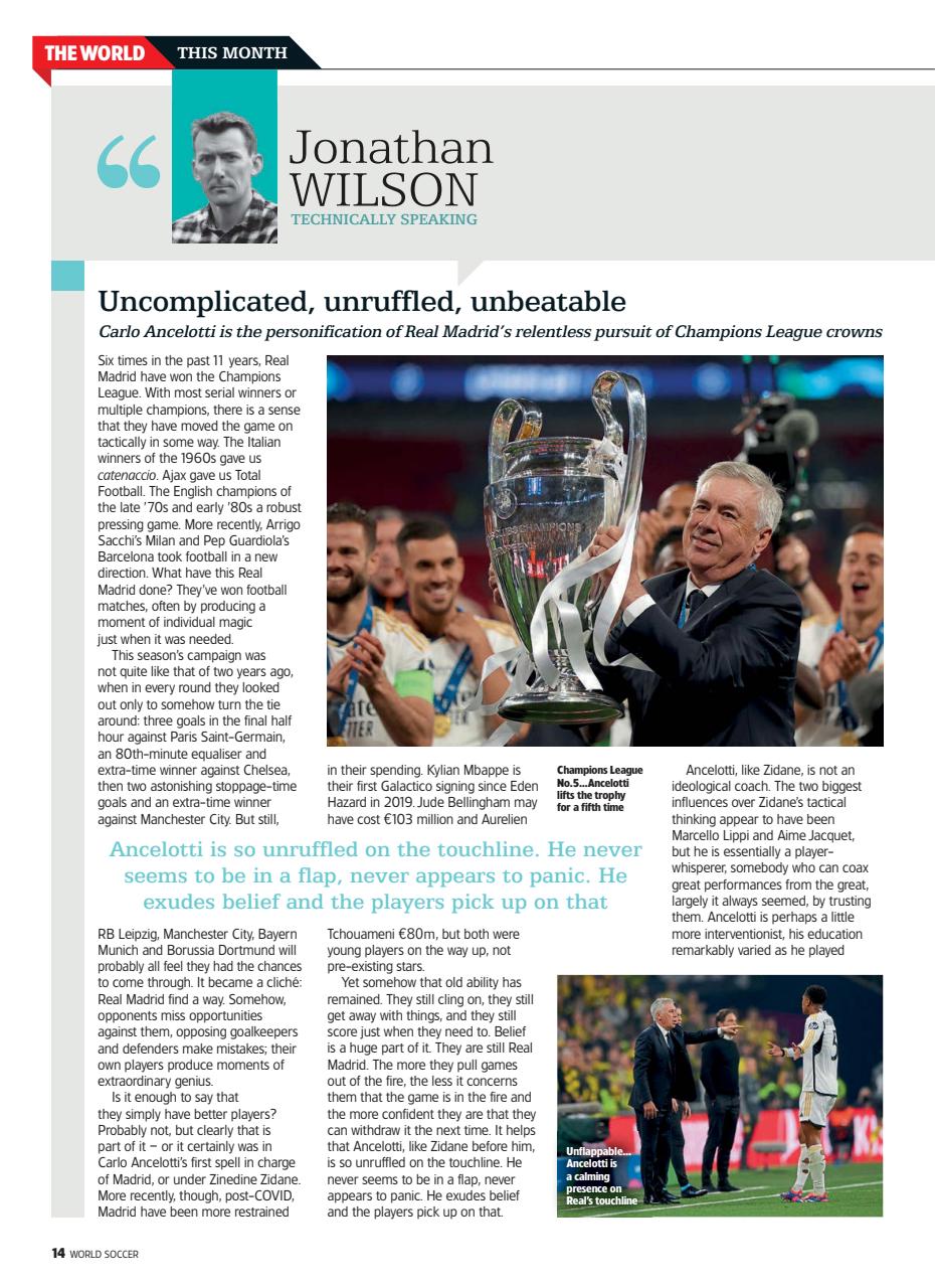 World Soccer Preview Pages