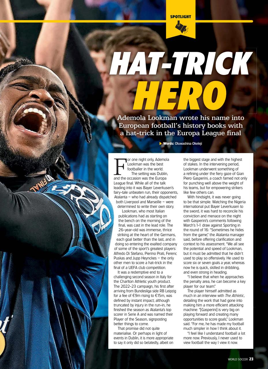 World Soccer Preview Pages