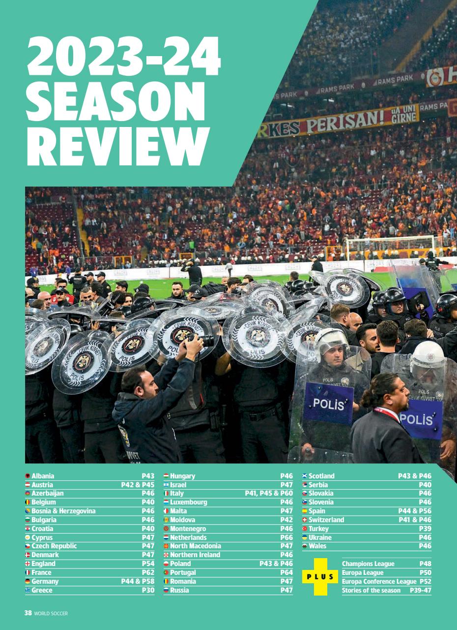 World Soccer Preview Pages