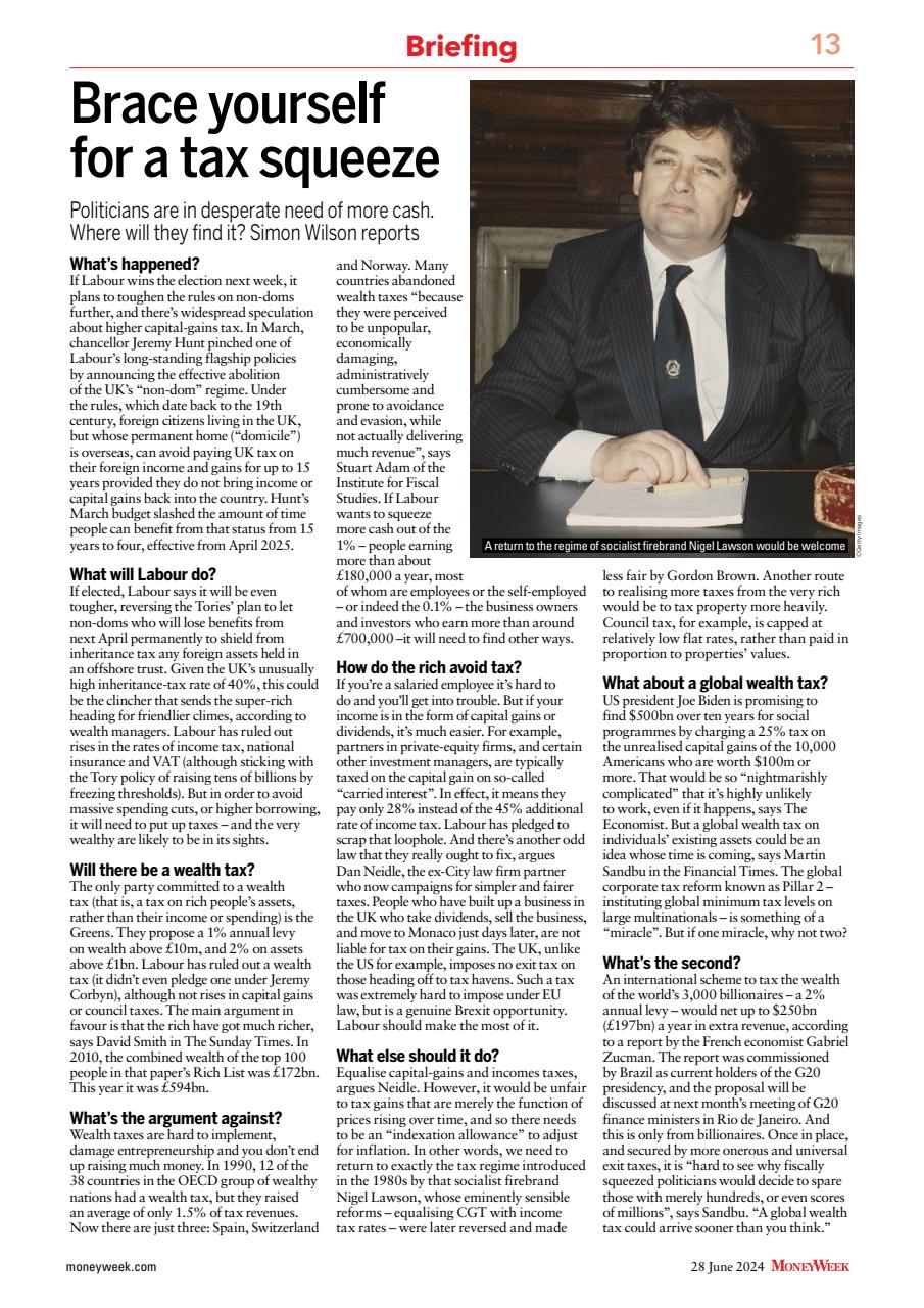 MoneyWeek Preview Pages